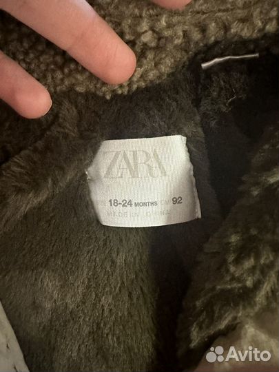 Куртка zara демисезон парка