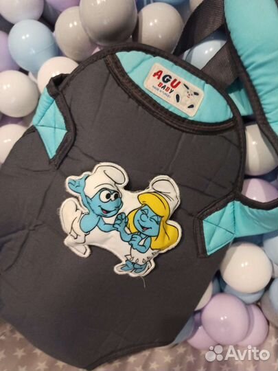 Рюкзак переноска кенгуру для новорожденных