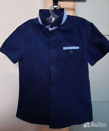 Рубашки Pelican с коротким рукавом, размер 8