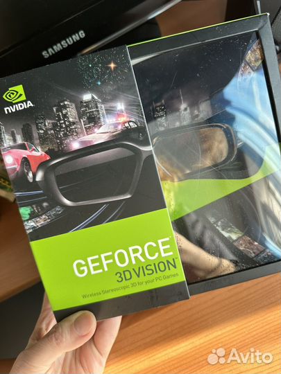 3D vision очки geforce