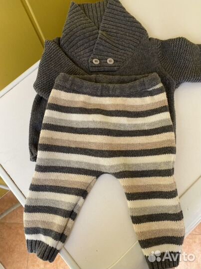Детский костюм вязаный