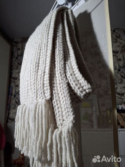 Шарф вязанный ручной работы