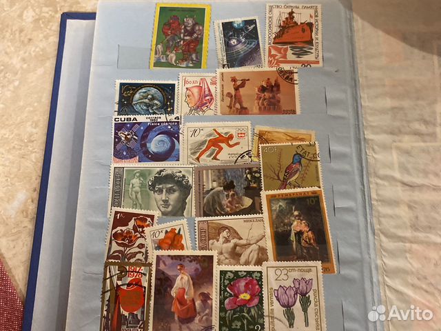 Марки коллекционные СССР