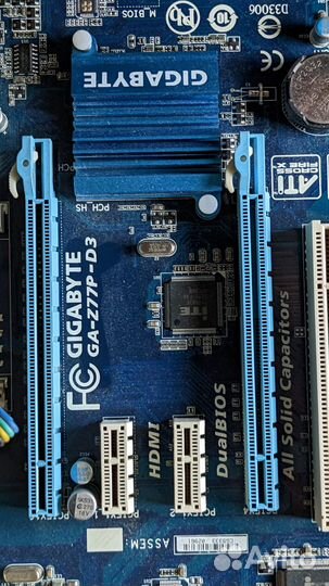 Gigabyte ga z77p d3 + intel core i7