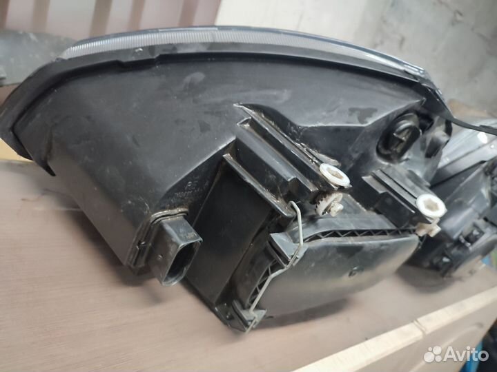 Фары amg на priora с LED лампами