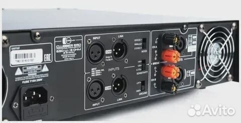 Усилитель мощности cvgaudio Clubber-650/7