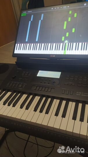 Синтезатор casio wk6600