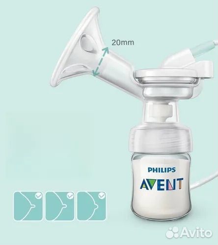 Электрическтй молокоотсос Philips Avent SCF903