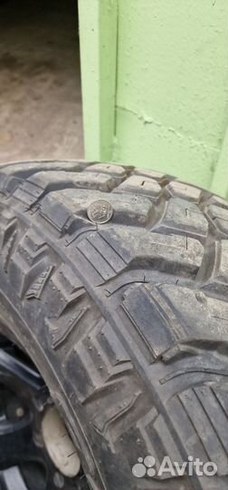 Шины грязевые 315/75/16 с дисками 4 шт