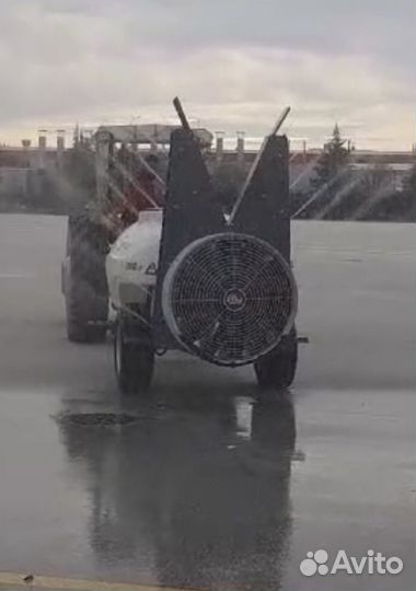 Вентиляторная группа на опрыскиватель садовый