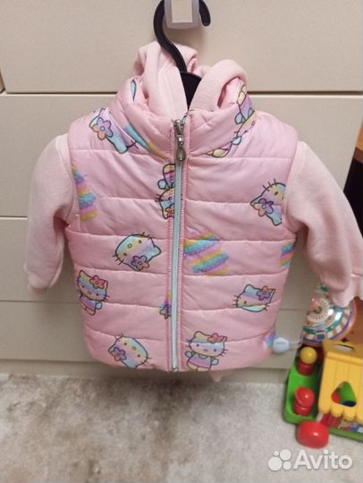 Костюм детский тёплый 74 см (6-9 м)