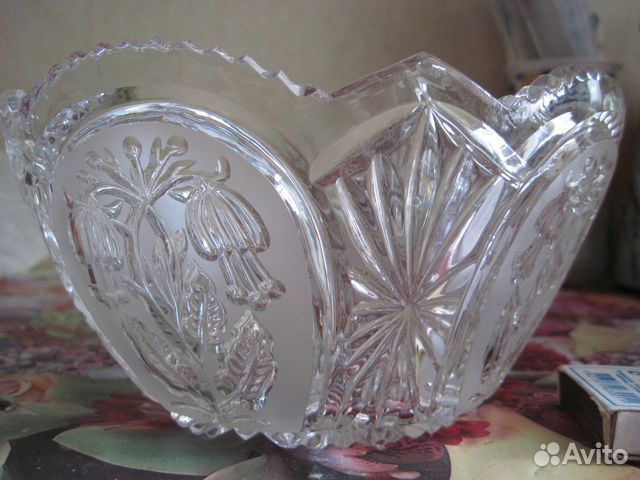 Салатницы хрустальные за 3шт