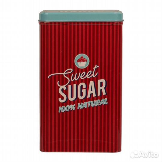 Ретро-набор жестяных банок для чая, кофе и сахара