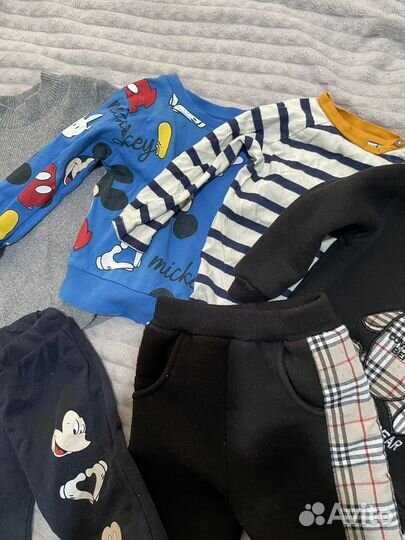 Детские вещи пакетом для мальчика 68 74 80