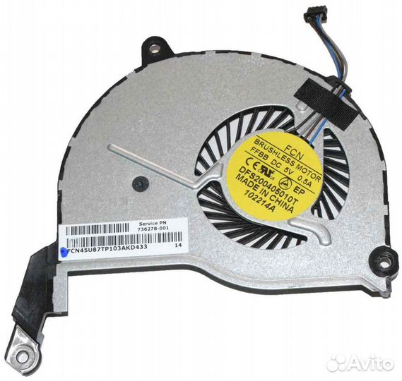 Вентилятор ноутбука HP Pavilion 15n 15-n