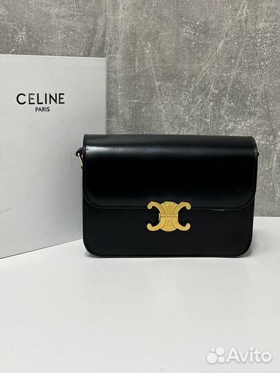 Сумка женская celine через плечо люкс