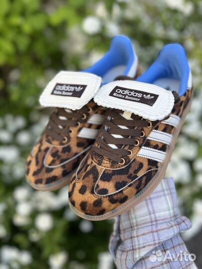 Adidas Samba Pony x Wales Bonner leopard