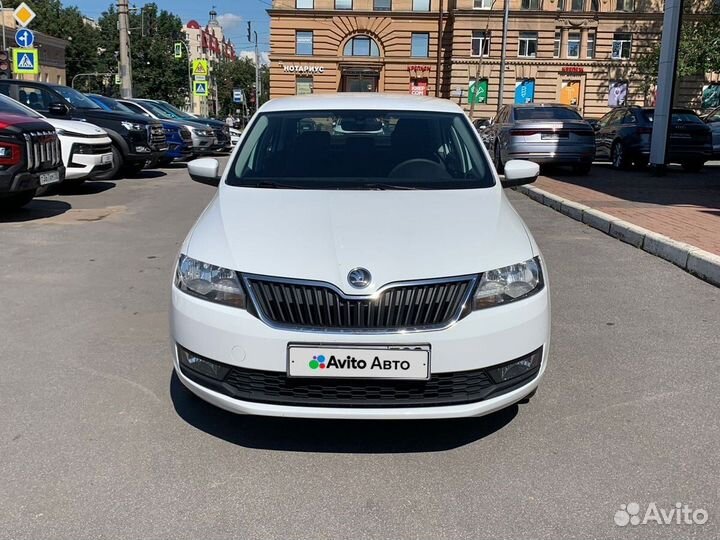 Skoda Rapid 1.6 МТ, 2019, 94 000 км