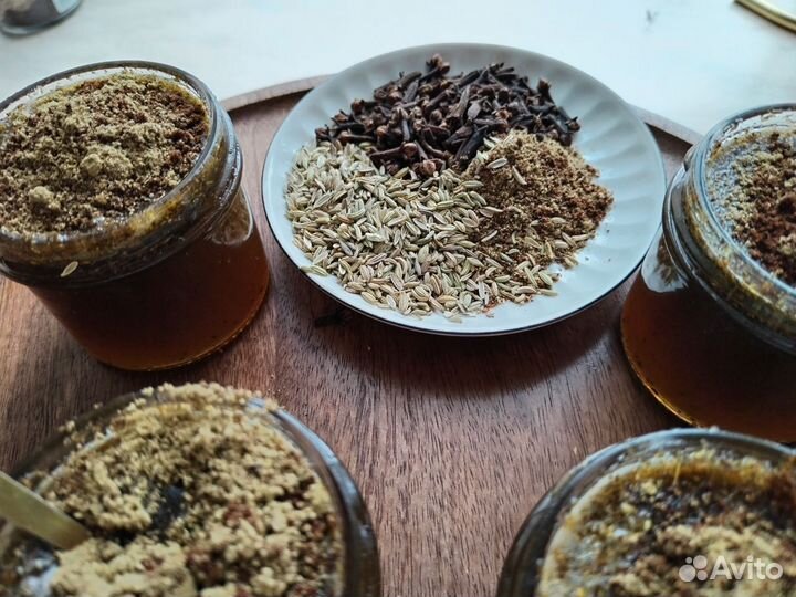 Сбор травяной на меду от гельминтов