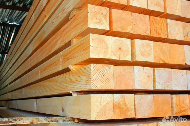 Брус лиственница строганный 140х190х6000мм, достав