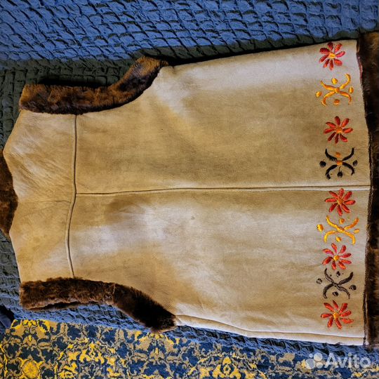 Безрукавка женская меховая 46 48