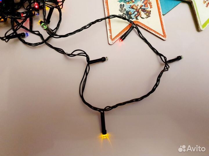 Гирлянда уличная светодиодная 300 ламп