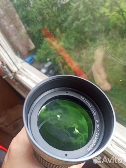 Телеобьектив 420-800 mm