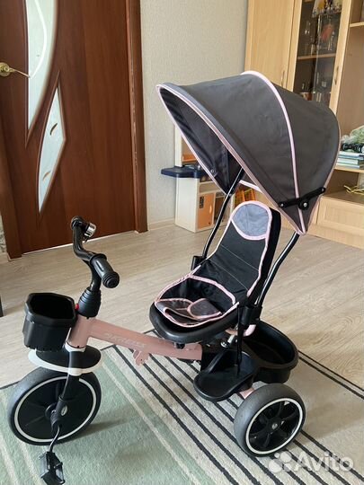 Детский велосипед с ручкой