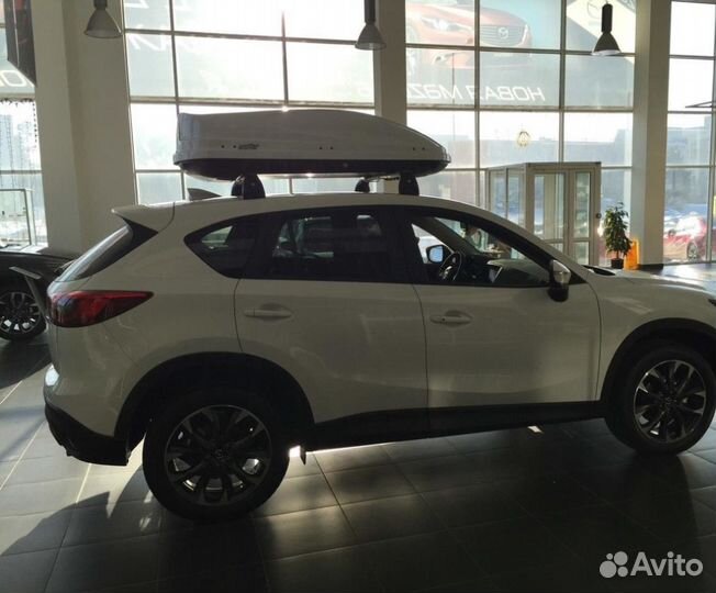 Авто бокс багажник на крышу 430л белый