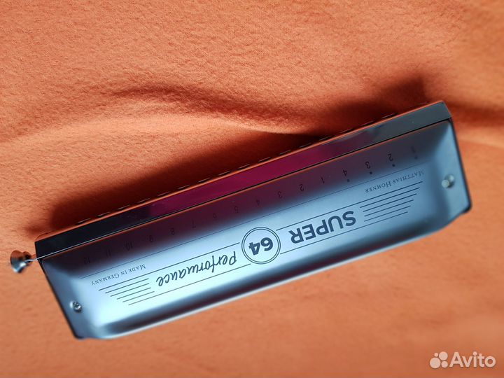 Хроматическая губная гармошка hohner, 4 октавы