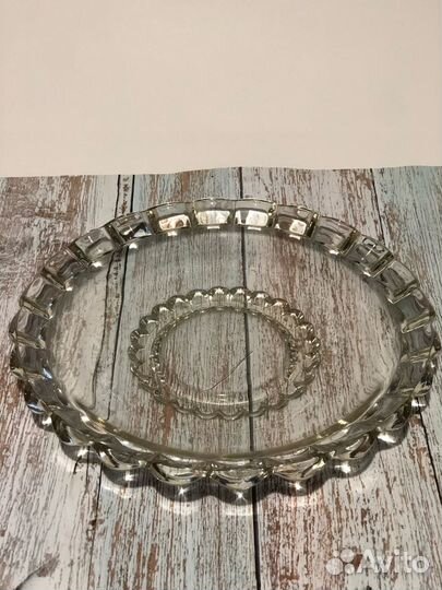 Хрустальное блюдо