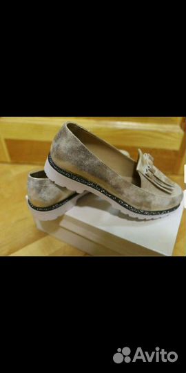 Туфли кожаные размер 38-38,5