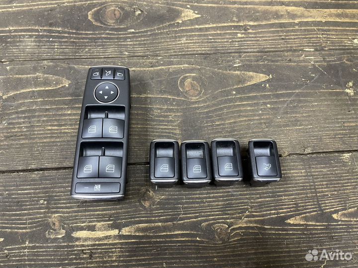 Комплект кнопок Mercedes GLK