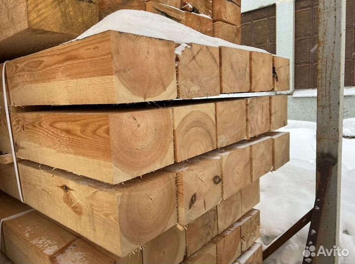 Брус обрезной 100х100х6000мм