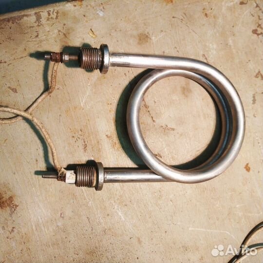 Тен водяной из нержавейки 1кВт