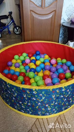 Сухой бассейн с шариками бу