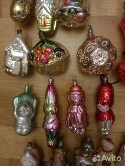 Елочные игрушки СССР