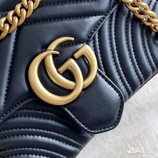 Сумка женская натуральная gucci кожа