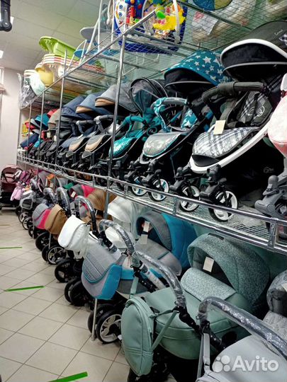 Большой выбор новых колясок