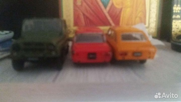 Модели деагостини москвичи 1/43