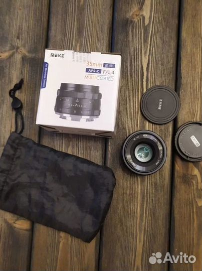 Объектив meike 35mm f1.4 micro 4/3