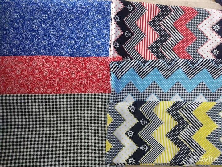 Бязь набивная плательная