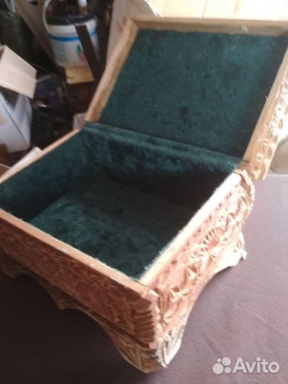 Шкатулка деревянная СССР