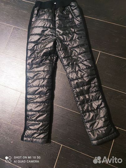 Штаны утеплённые для девочки 140