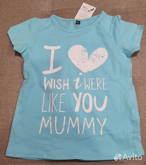Новые футболки 98 размер 3 года с бирками