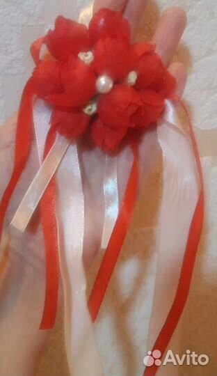 Повязка на руку свадебная