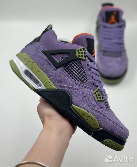 Кроссовки Nike Air Jordan 4 Retro Purple