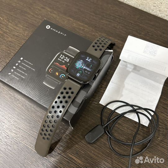 Смарт-часы amazfit gts obsidian black