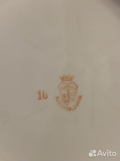 Тарелка чехословакия 1шт