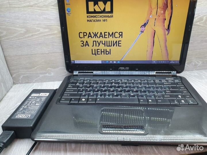 14 Ноутбук asus K40IJ Intel Pentium T4400